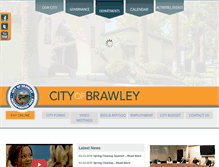 Tablet Screenshot of brawley-ca.gov